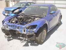 2004 Blue Mazda RX 8
another project