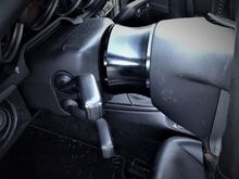 Steering wheel spacer fitted on a 997
