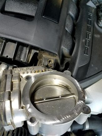 throttle body after  as found