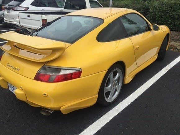 At the dealer getting my first 911