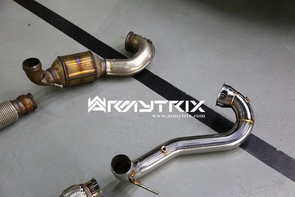 Armytrix Mercedes-Benz A45 / CLA45 AMG Valvetronic Performance Exhaust System