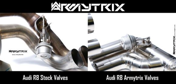 2010 2011 2012 2013 2014 2015 Audi R8 V8 V10 GT PLUS Armytrix Performance Titanium Valvetronic Exhaust Loud Dyno Review Price Road Sounds
