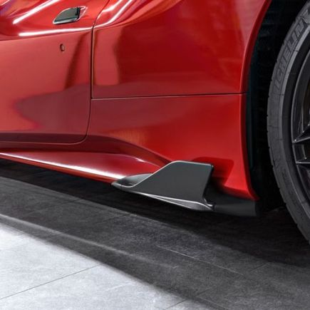 Carbon Side Fins (with adapters)