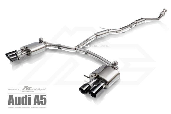 Fi Exhaust for Audi A5 - Full Exhaust System.
