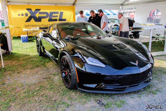 This beautiful Z06 was our feature vehicle in the booth...what will we have this year? Come by and check out our booth!