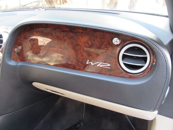 OK, I added the W12. Great for the passenger asking what does that mean?