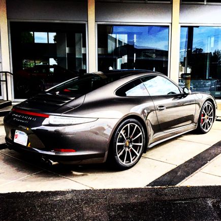 added the white tail lights but left the red 4s bar.  thought it meshed well.