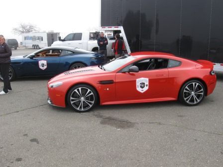 Low mileage V12 Vantage on display