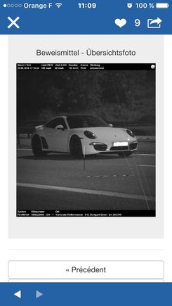 photo radar polizei