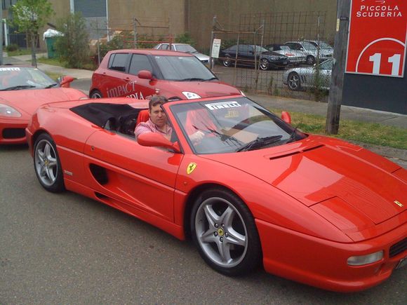 F355 - great looking car but has no torque at all. A WRX would eat this car.
