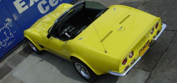 Corvette with QuickSilver Exhaust fitted