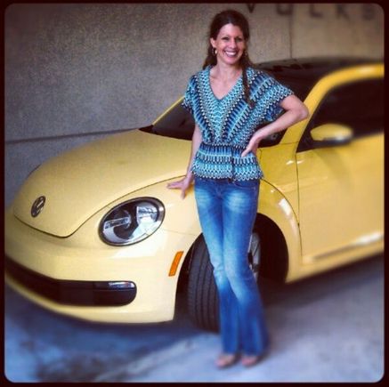 Jami and her Beetle