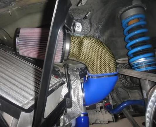 Esmotor fender intake kit