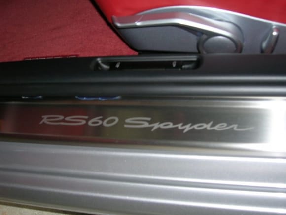 RS60 Spyder Door Sills
