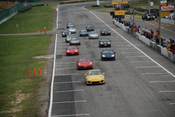 Porsche racing in Colombia
