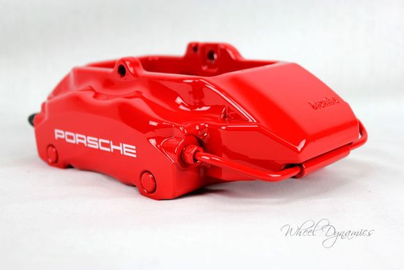 Brake caliper ready to install