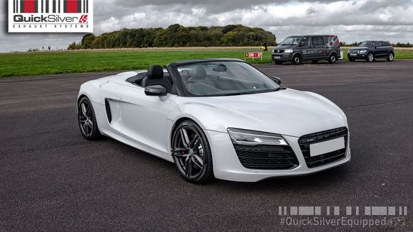 Audi R8 V10 #quicksilverequipped