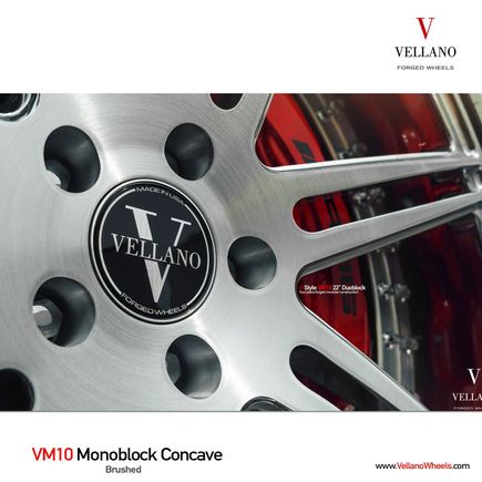 ASTON MARTIN with VELLANO VM10 MONOBLOCK FORGED CONCAVE