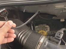 the dangling wire
