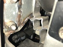 Behind the dash