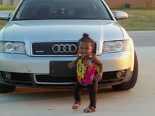 my little daughter love this car.
