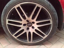 ''I got them 20's! THEM 20'S!! 
Arrite they 18's....
I keep 'em clean though!