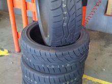 New tires: Falken Azenis RT615 - 235/40/18
