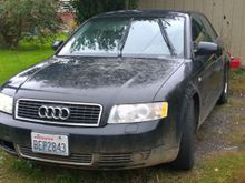 Don't worry - that license plate is old and has already been replaced.