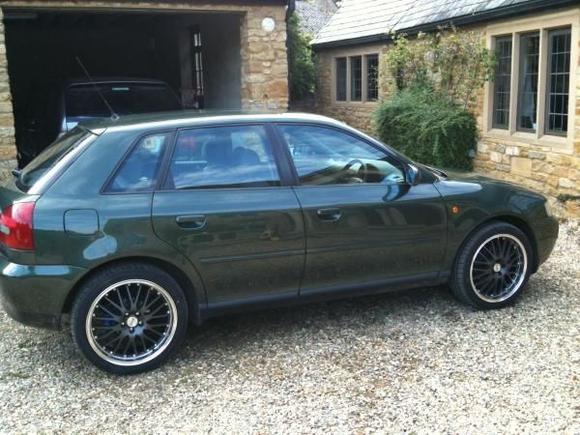 new alloys
dotz roadster 18 inch