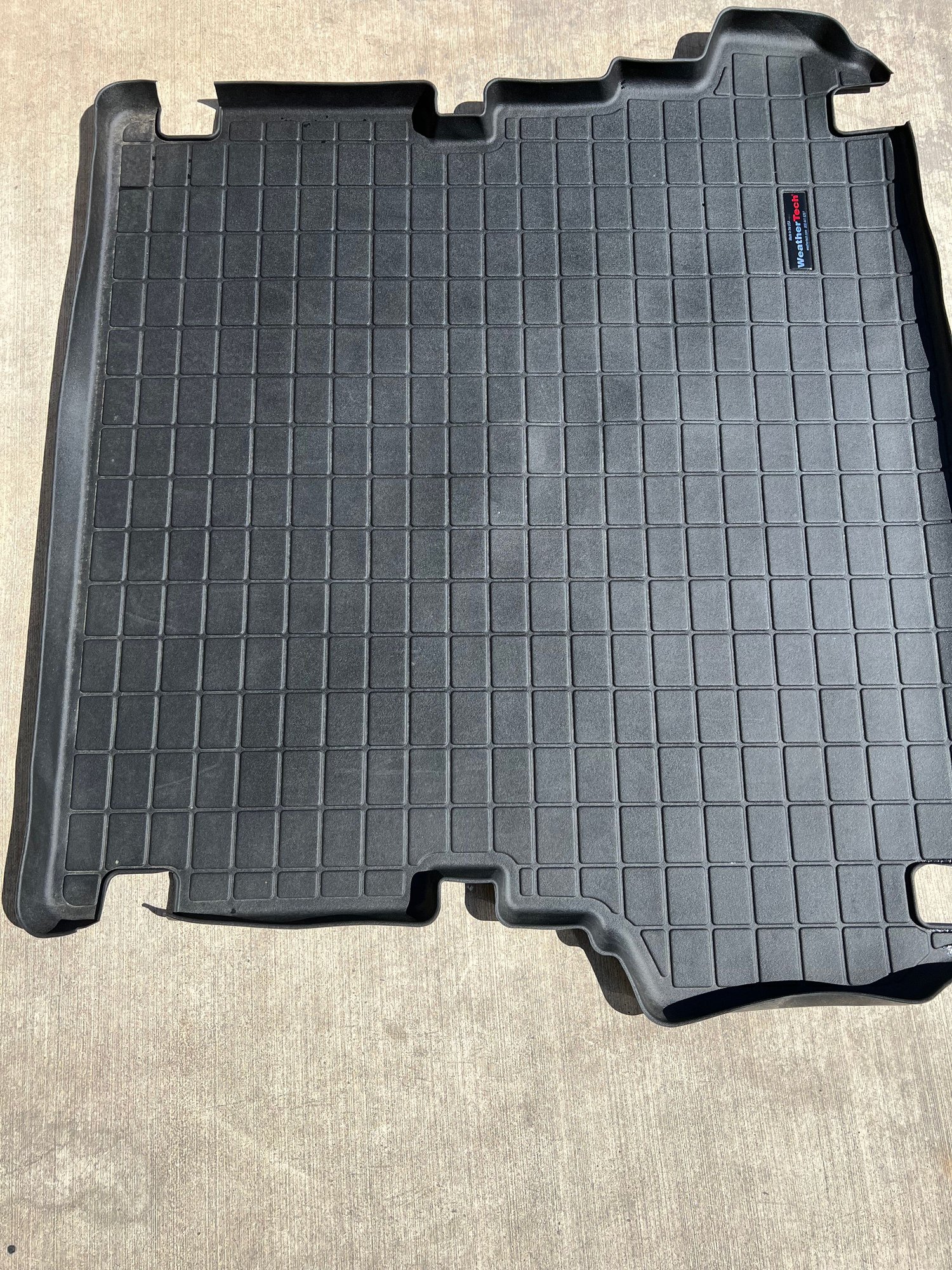 2017+ Q7 cargo area mat, Weathertech black. AudiWorld Forums