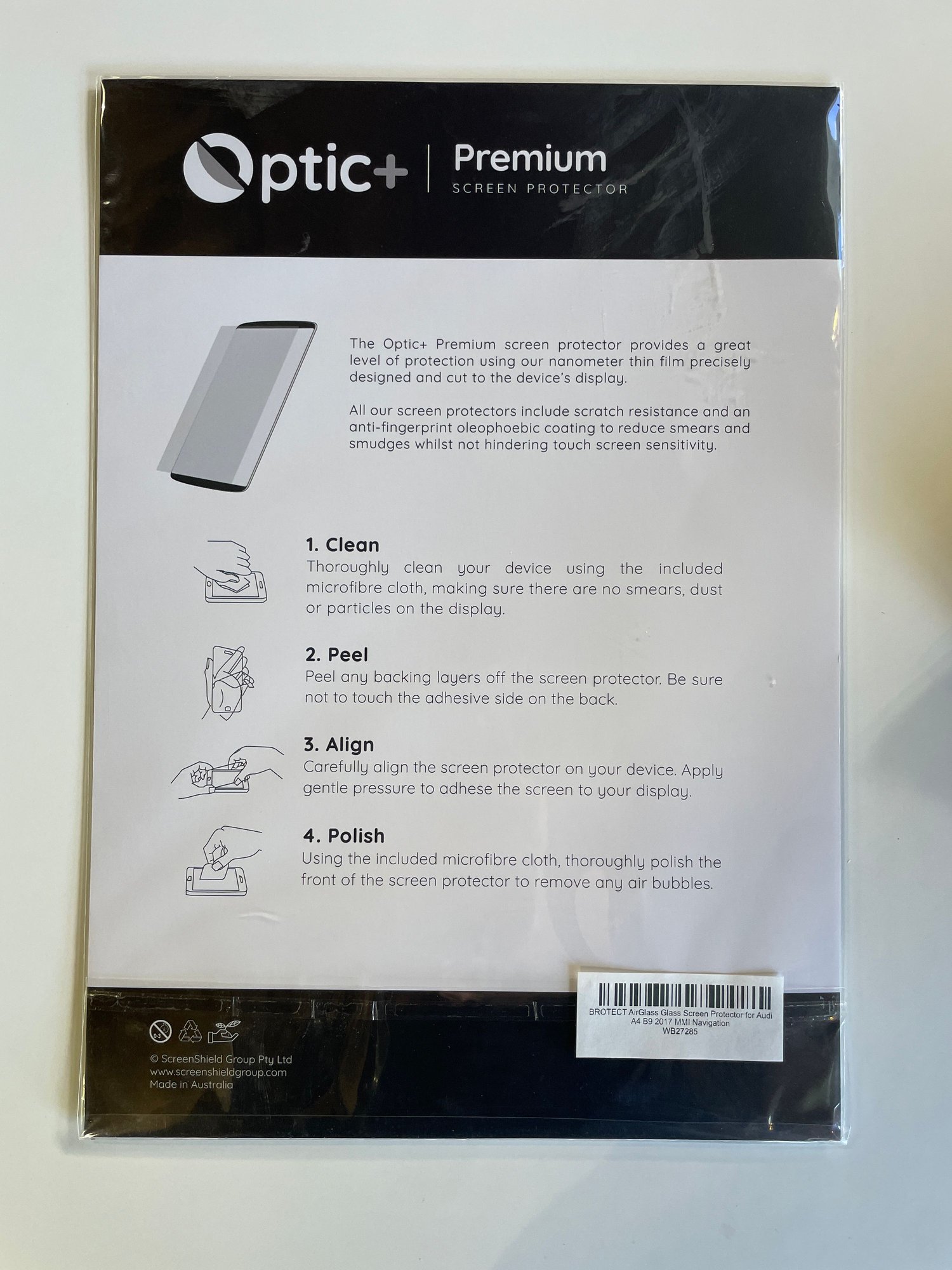 Miscellaneous - New Brotech A4 MMI screen protector - New - -1 to 2027  All Models - -1 to 2027  All Models - North Hampton, NH 03862, United States