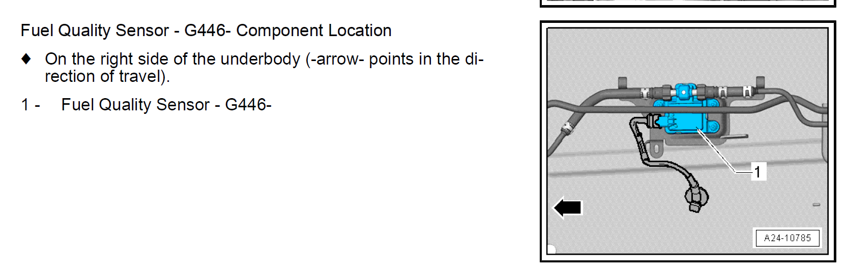 2014 Audi Q5 Fuel Composition Sensor Location? Page 2 AudiWorld Forums