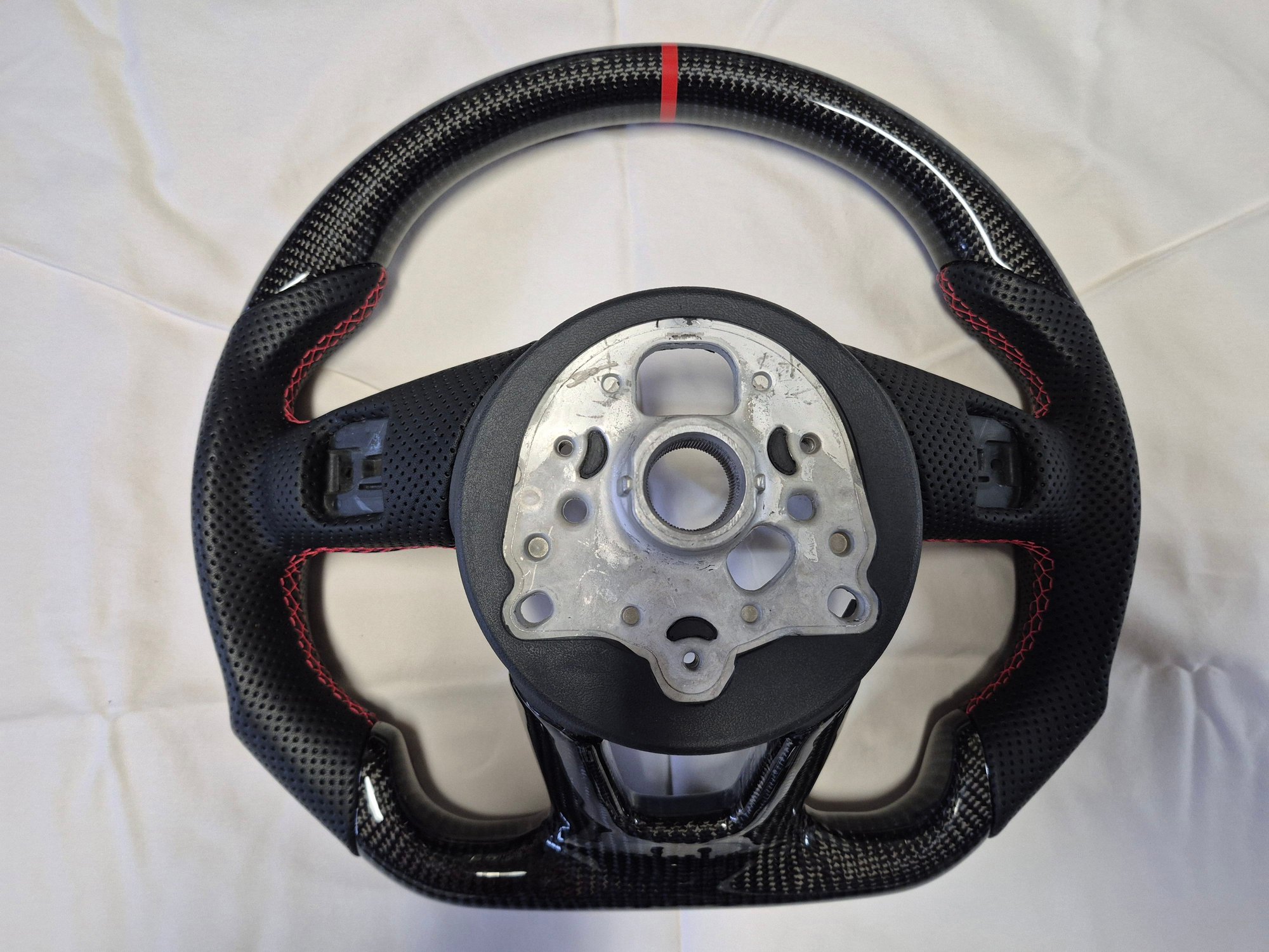 Steering/Suspension - Beautiful New Carbon Fiber/Perforated Leather Steering Wheel for 2018-2020 Audi - New - 2018 to 2020 Audi S5 - Murrieta, CA 92563, United States