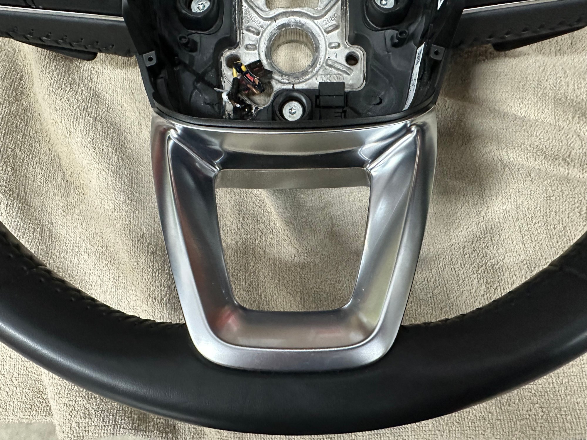 Audi Q7 steering wheel black AudiWorld Forums
