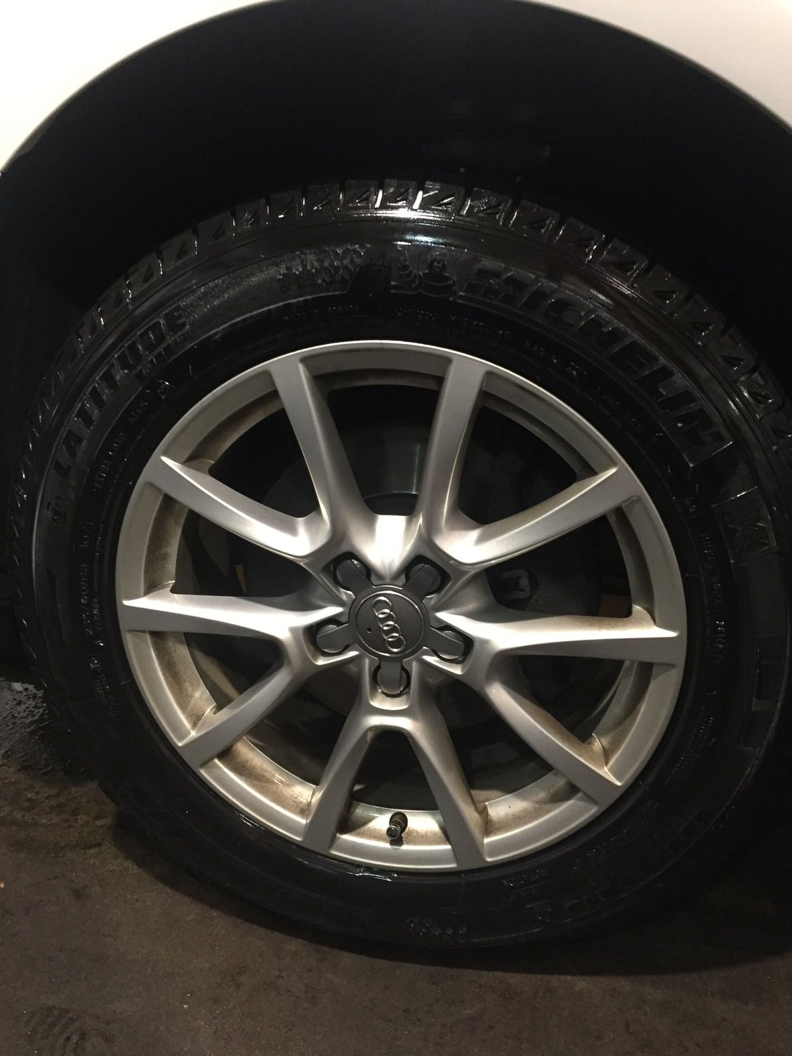 Audi Q5 Q5 OEM 18" YSpoke Wheels and Michelin XIce Tires 400 obo