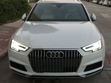 Audi Allroad at dusk