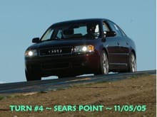 Me and the Audzila at Sears Point!  Audi driving school ... what an awesome weekend that was!