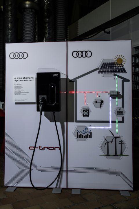 Audi e deals tron 22kw charging