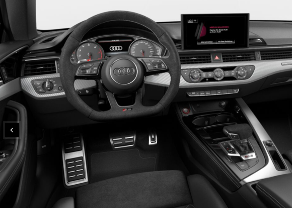 Source: Audi.de B9 RS5 configurator, as at 12 Nov 2020