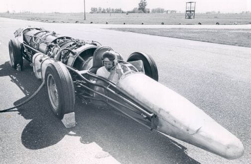 jet powered dragster