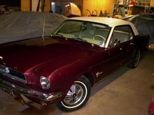 1965 Mustang (pony interior)