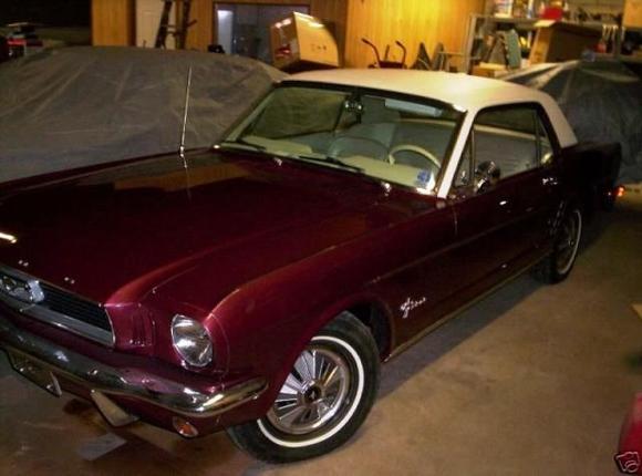 1965 Mustang (pony interior)