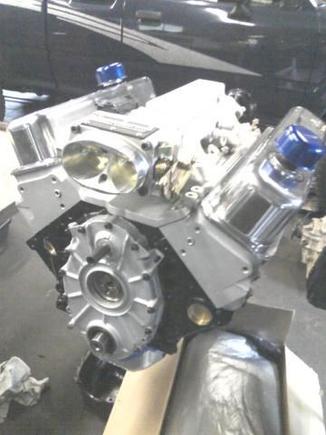 Finished on engine stand,BBK 58mm throttle body