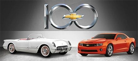 100 years of chevrolet