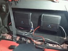 Installing Custom Box for 2 Rockford Fosgate Punch P3 12&quot; P3D412 500W RMS powered by 2 Alpine MRP-m500 mono block Amplifiers tuned to Fb = 34.5 Hz Vb = 3.2 ft^3
