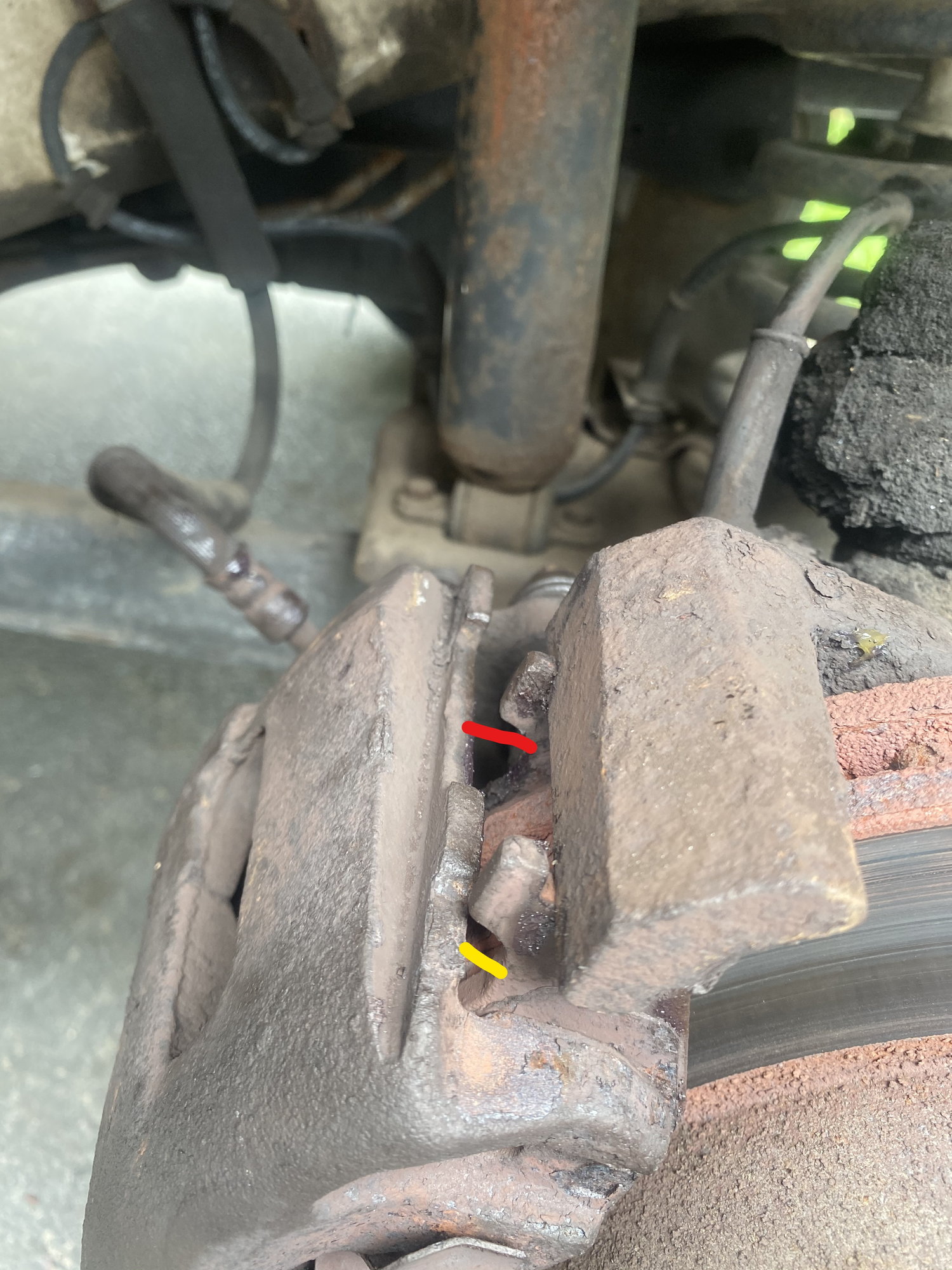 Does this brake caliper look right? Jeep Cherokee Forum