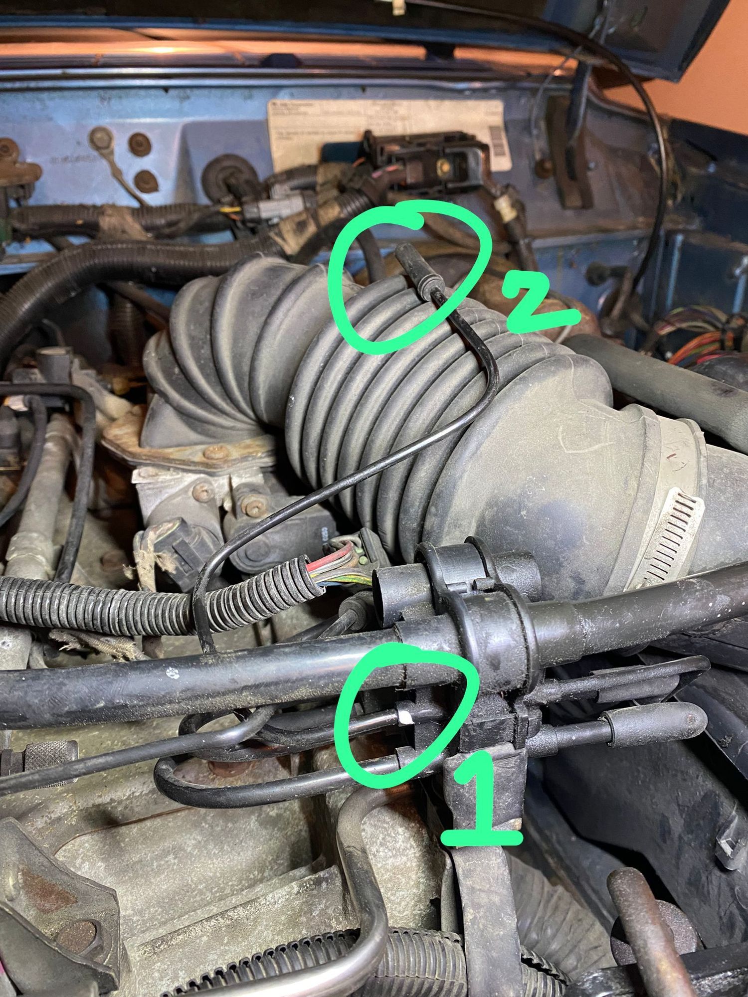 Loose vacuum line Jeep Cherokee Forum