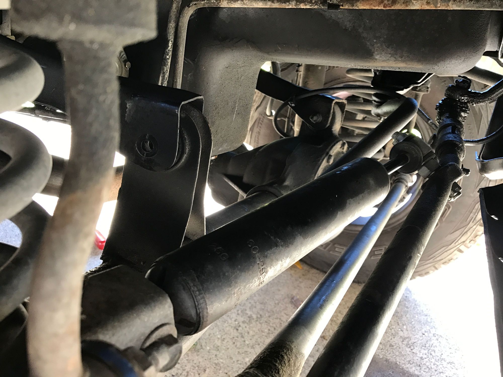 Best way to line up upper control arm bolts? Jeep Cherokee Forum