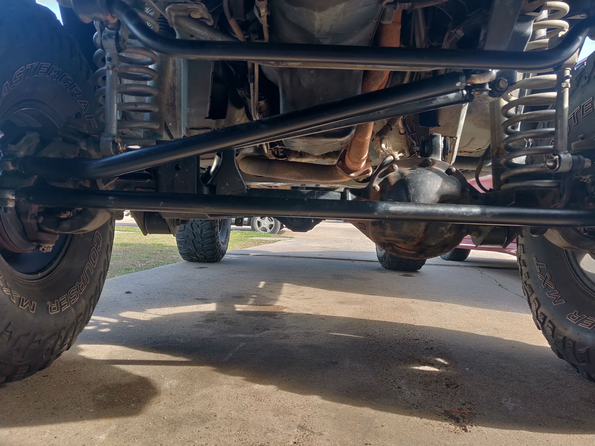 Change my track bar and drag link geometry? Jeep Cherokee Forum
