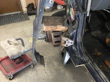 I left the fender on for a reason. I’ll be able to mark and cut it in place for better accuracy.